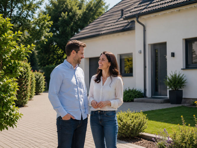 Gepflegtes Wohnhaus in einer grünen bayerischen Wohnlage mit Garten und natürlicher Umgebung