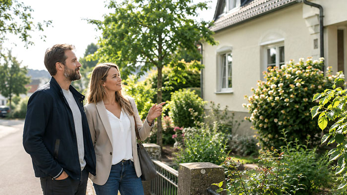 Gepflegtes Wohnhaus in einer grünen Bremer Wohnlage