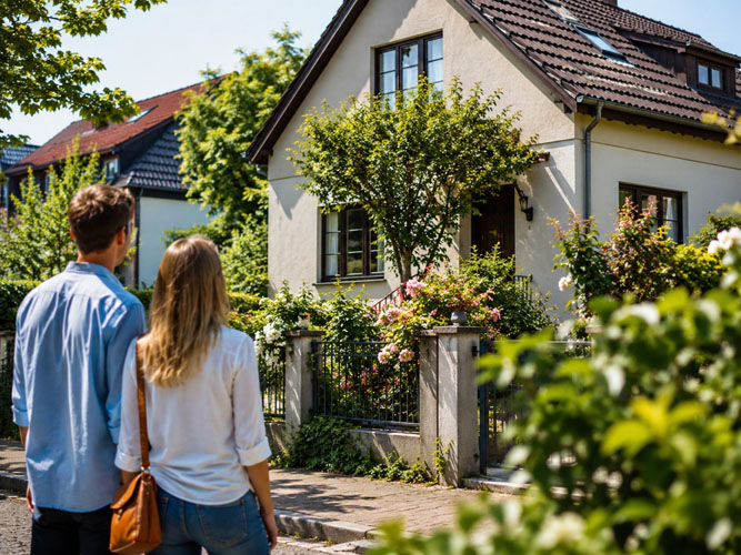 Gepflegtes Wohnhaus mit Garten in einer grünen Wohnlage in Rheinland-Pfalz