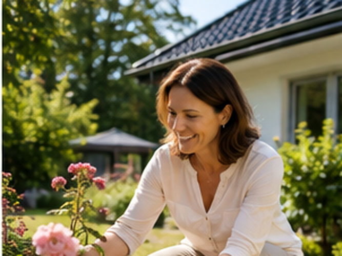 Gepflegtes Wohnhaus mit Garten in einer grünen sächsischen Wohnlage